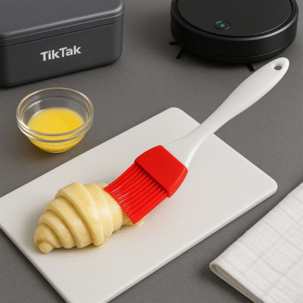 Silicone Spatula with Oil Brush, Mixer, Grilling, Tandoor, Cooking, Baking, Glazing, BBQ, Oil Brush