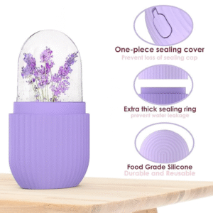Ice Face Roller Silicone Facial Cube for Eyes Neck Massage Remove Dark Circle Pore Shrink Face Beauty Skin Care